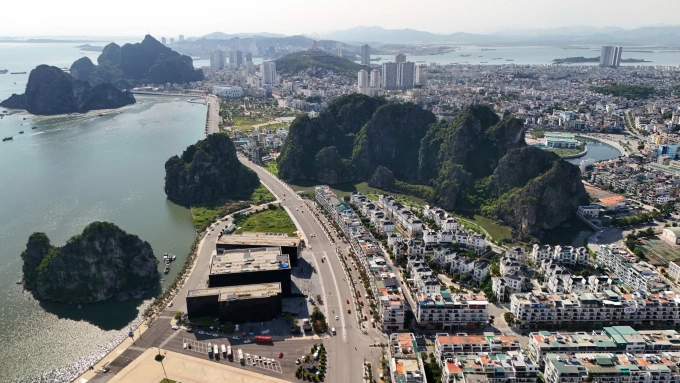 Phường Hạ Long, tỉnh Quảng Ninh nhìn từ trên cao